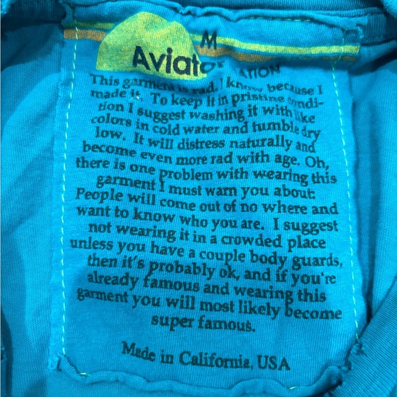 Blue aviator nation, shirt - Picture 3 of 4